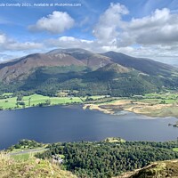 Buy canvas prints of Skiddaw and Bassenthwaite Lake by Paula Connelly
