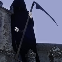 Buy canvas prints of Death the Reaper by Jean Gill