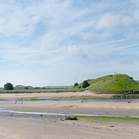 Buy canvas prints of Church Hill, Alnmouth, Northumberland by Jean Gill