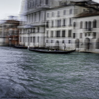 Buy canvas prints of The Ghostly Gondolier by Jean Gill