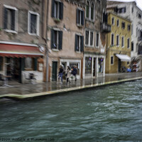 Buy canvas prints of Venice Waterfront by Jean Gill