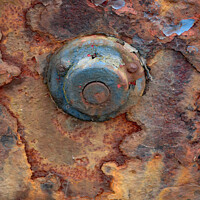 Buy canvas prints of Rusty old thing  by Antoinette B