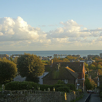 Buy canvas prints of Views Over Hythe . Kent by Antoinette B