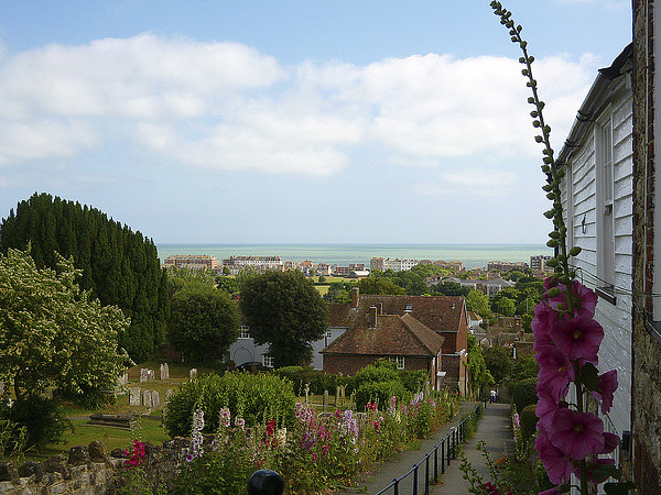 Church Hill- Hythe- in Summer . Picture Board by Antoinette B