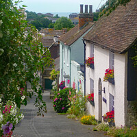 Buy canvas prints of Summer on Church Hill Hythe  by Antoinette B