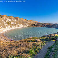 Buy canvas prints of Lulworth Cove in the County of Dorset by colin chalkley