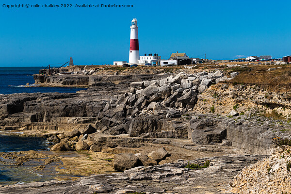 Portland Bill Lighthouse, Dorset Picture Board by colin chalkley