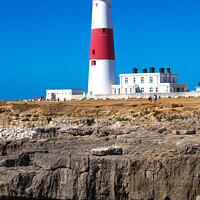 Buy canvas prints of Portland Bill Lighthouse, Dorset, England by colin chalkley
