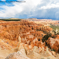 Buy canvas prints of Storm Clouds in Bryce Canyon, Utah by colin chalkley