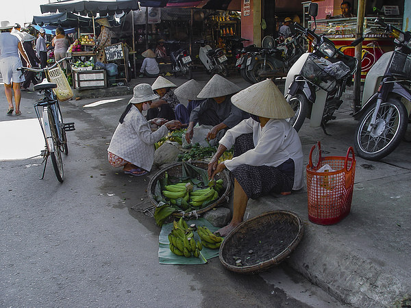 Vietnamese Street Market Picture Board by colin chalkley