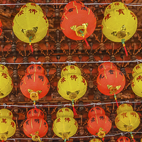 Buy canvas prints of Penang - Chinese Lanterns by colin chalkley