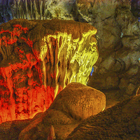 Buy canvas prints of Ha Noi Caves by colin chalkley