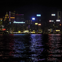 Buy canvas prints of Hong Kong from Kowloon by colin chalkley