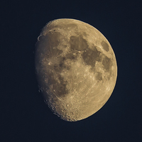 Buy canvas prints of The Moon by colin chalkley