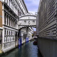 Buy canvas prints of Bridge of Sighs by colin chalkley