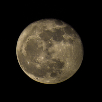 Buy canvas prints of Moon by colin chalkley