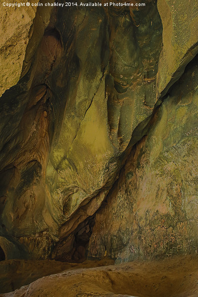 Phang Nga Cave Picture Board by colin chalkley