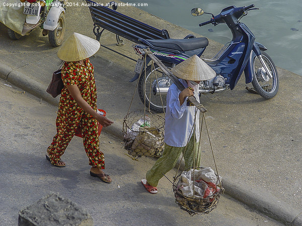 Mekong Life Picture Board by colin chalkley