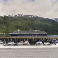 Buy canvas prints of Queen Victoria in Norway 1 June 2012 by colin chalkley