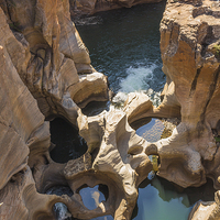 Buy canvas prints of Bourkes Luck Potholes by colin chalkley