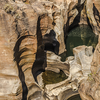 Buy canvas prints of Bourkes Potholes in South Africa by colin chalkley
