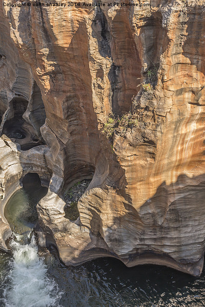 Bourkes Potholes in South Africa Picture Board by colin chalkley