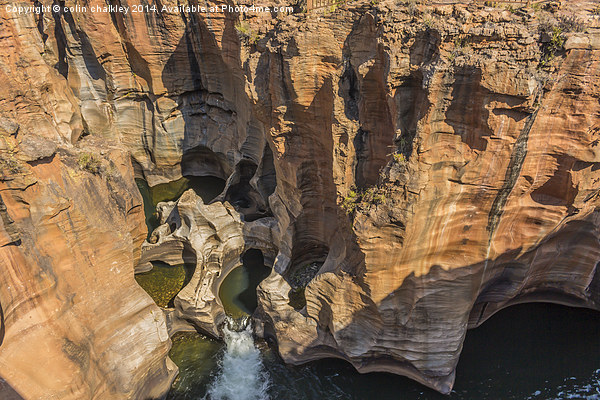 Bourkes Luck Potholes Picture Board by colin chalkley