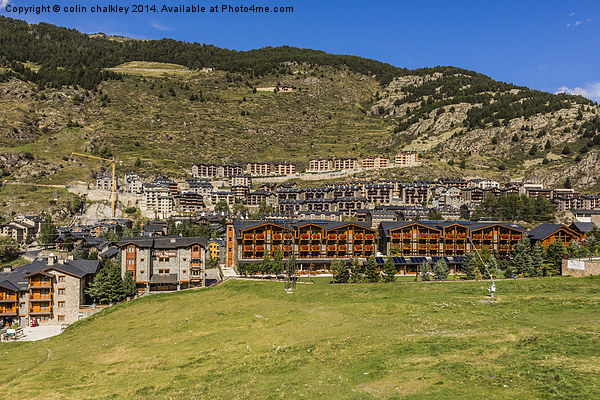 Hotel Nordic in El Tarter, Andorra Picture Board by colin chalkley
