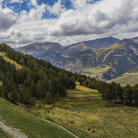 Buy canvas prints of  Pyrenees - the French Side by colin chalkley
