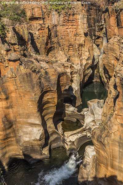 Bourkes Potholes - South Africa  Picture Board by colin chalkley