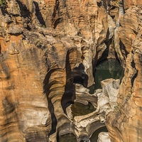 Buy canvas prints of Bourkes Potholes - South Africa  by colin chalkley