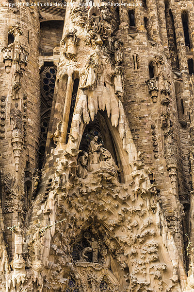Basílica i Temple Expiatori de la Sagrada Família Picture Board by colin chalkley