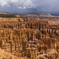 Buy canvas prints of  Bryce Canyon National Park by colin chalkley