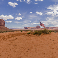Buy canvas prints of  Monument Valley - Arizona USA by colin chalkley