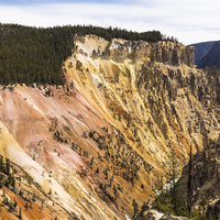 Buy canvas prints of Yellowstone National Park - Landscape and Colour by colin chalkley