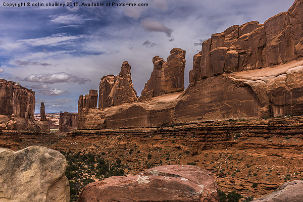 Arches National Park Picture Board by colin chalkley