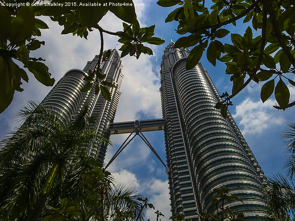  Petronas Towers - Kuala Lumpur  Picture Board by colin chalkley