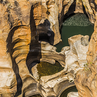 Buy canvas prints of  Bourkes Luck Potholes by colin chalkley