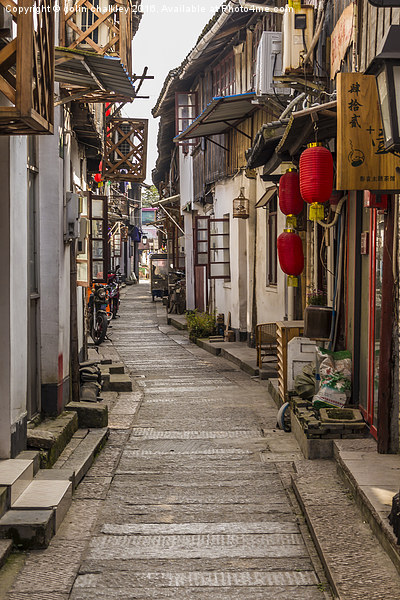  Lijiang Sidestreet China Picture Board by colin chalkley