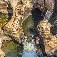 Buy canvas prints of Bourkes Luck Potholes - South Africa  by colin chalkley