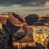 Buy canvas prints of Grand Canyon Sunset by colin chalkley
