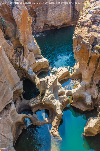  Bourkes Luck Potholes Picture Board by colin chalkley