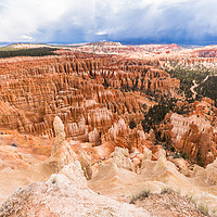Buy canvas prints of  Bryce Canyon Hoodoos by colin chalkley