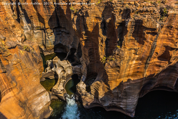 Bourkes Luck Potholes - South Africa  Picture Board by colin chalkley