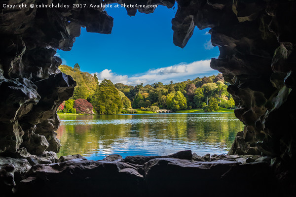 Stourhead Garden in Wiltshire Picture Board by colin chalkley