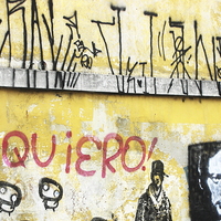 Buy canvas prints of Graffiti at Sao Paulo by Tony Dimech