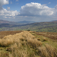 Buy canvas prints of Brecon Beacons and Black Mountains by Leighton Collins