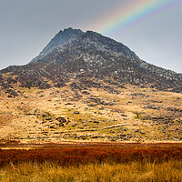 Buy canvas prints of Tryfan mountain in Snowdonia by Leighton Collins