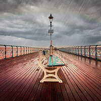 Buy canvas prints of Penarth Pier South Wales by Leighton Collins