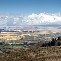 Buy canvas prints of Brecon Beacons panorama by Leighton Collins